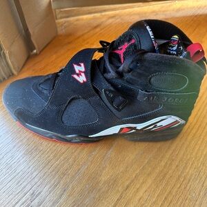Air Jordan 8 Retro (Playoff), Black, Size 11